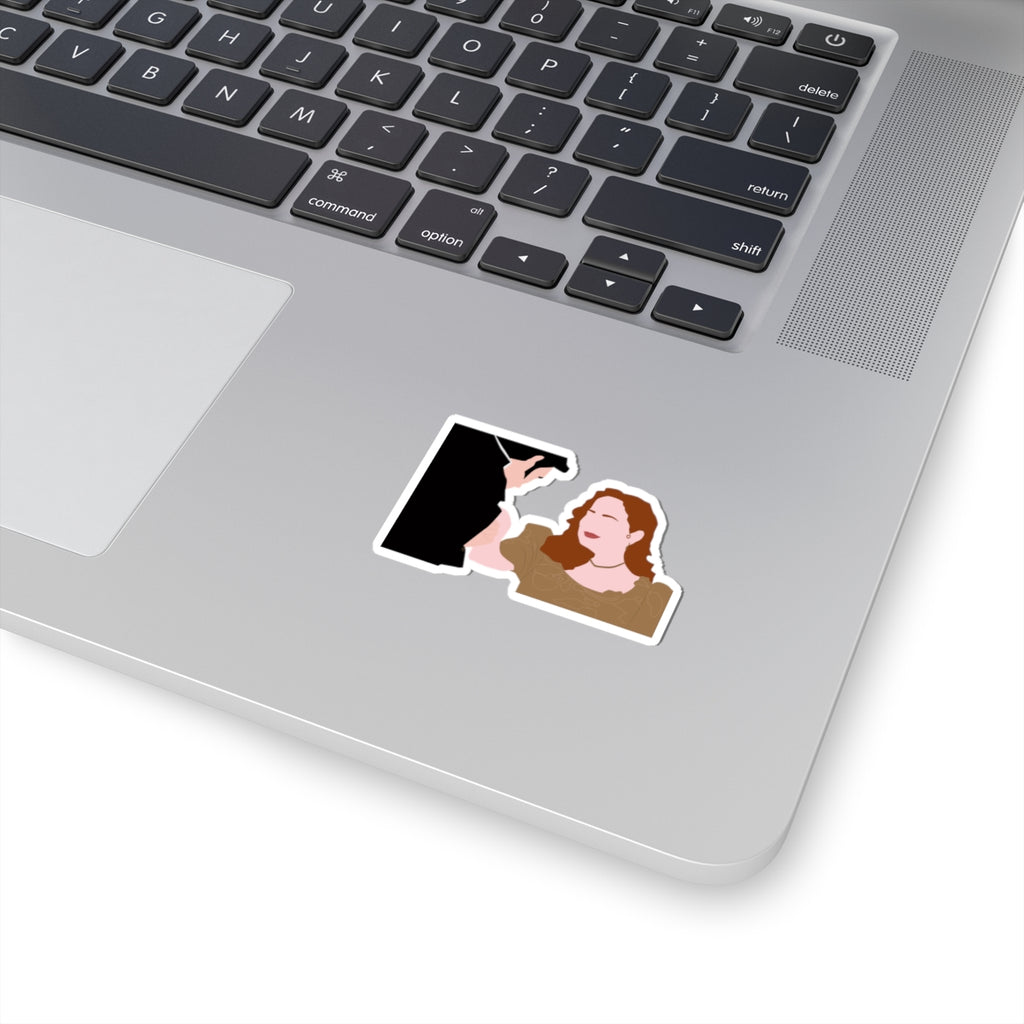 Colin & Pen Hand Kiss Bridgerton Netflix Sticker