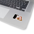 Colin & Pen Hand Kiss Bridgerton Netflix Sticker