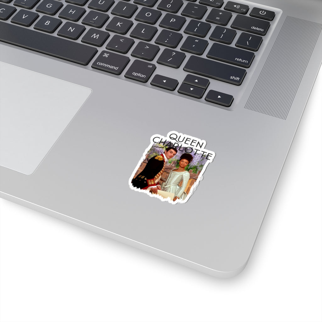 Young Queen Charlotte & King George Bridgerton Netflix Sticker
