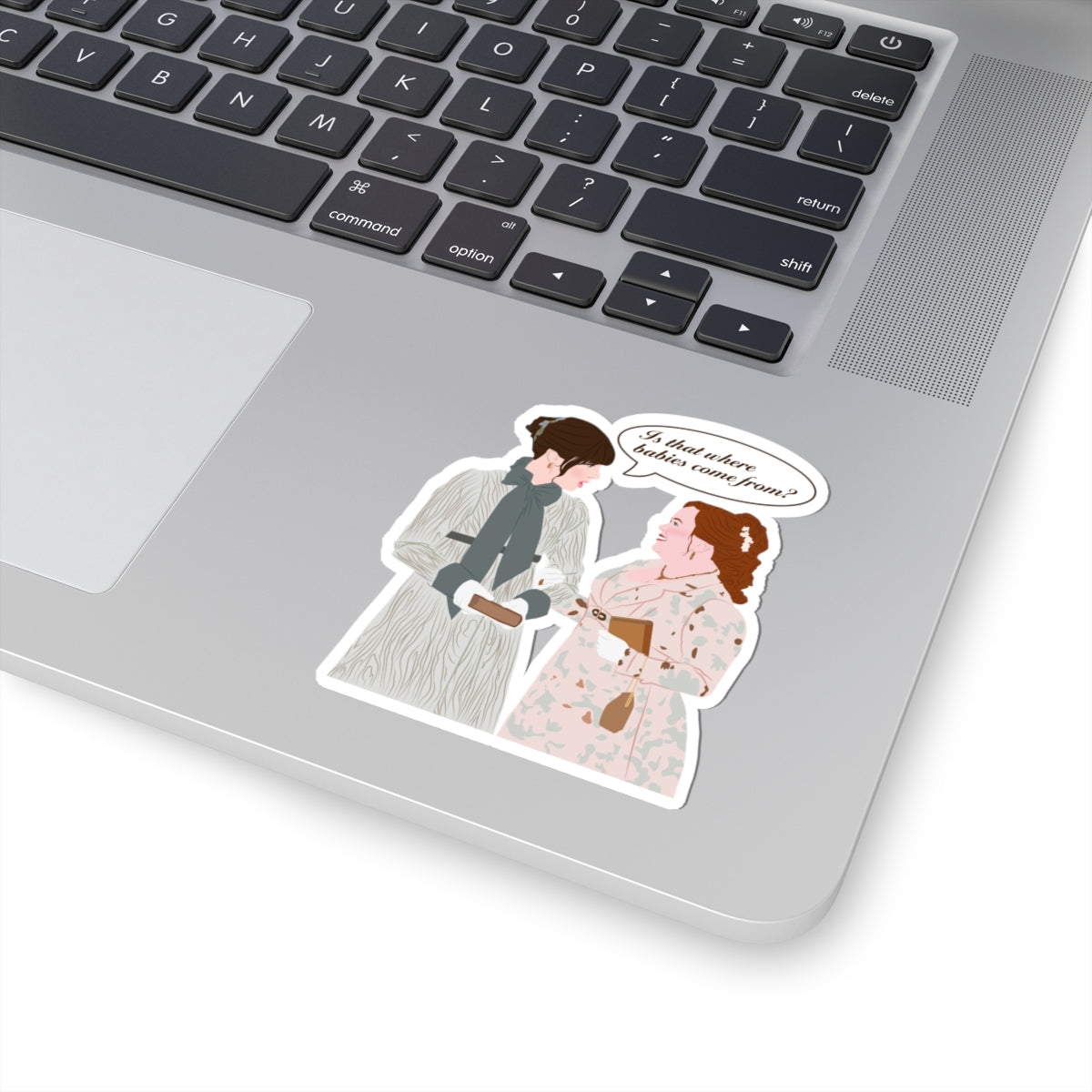 Is That Where Babies Come From? Penelope & Eloise Bridgerton Netflix Sticker